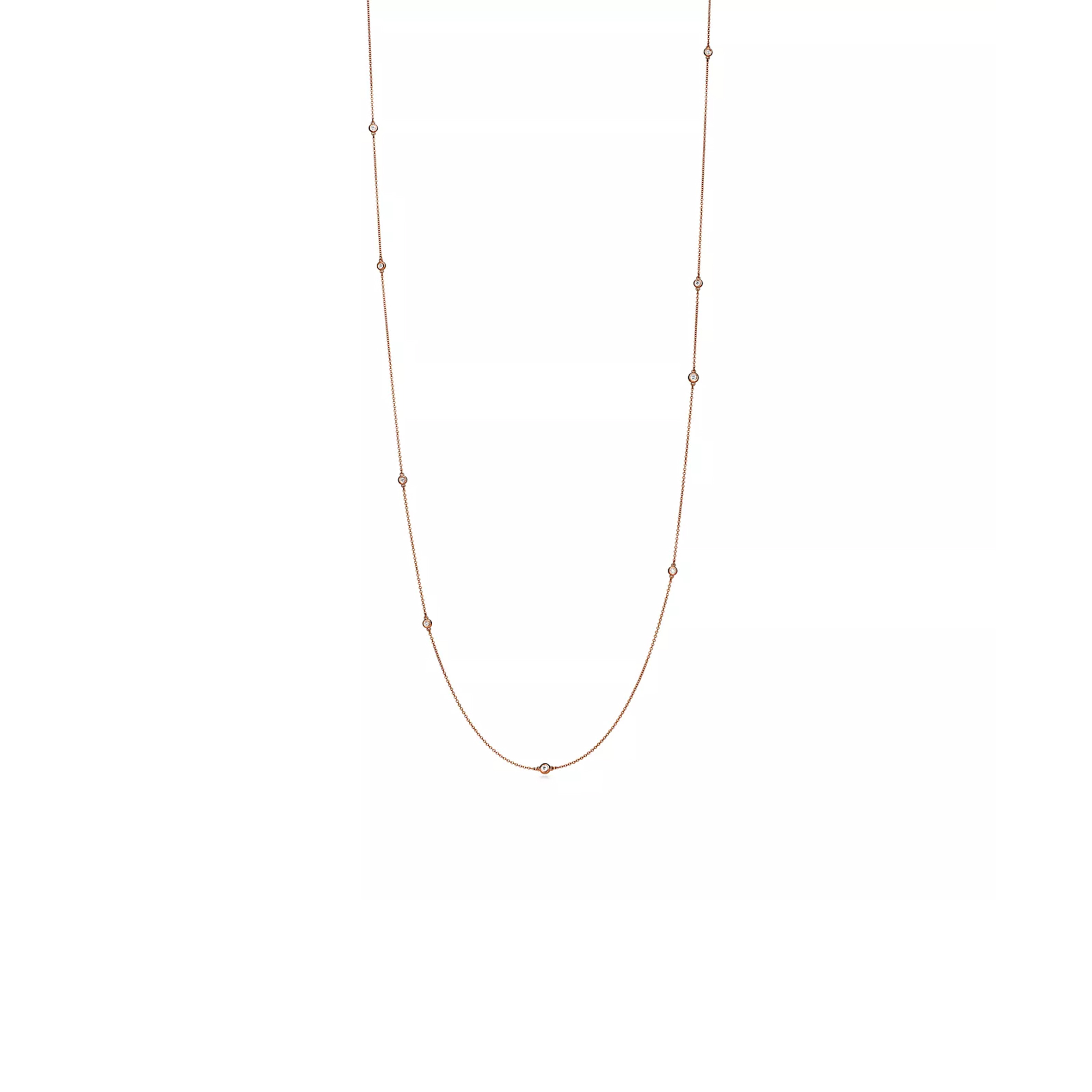 TIFFANY ELSA PERETTI® DIAMONDS BY THE YARD™ RAINDROP NECKLACE 60141639